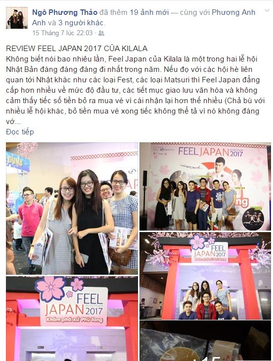 Những chia sẻ của khách tham dự